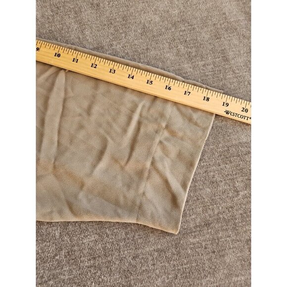 Maurices Dress Women 4X Olive Green Elastic Waist 3/4 Sleeve Pockets Office - Picture 8 of 15